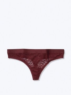 Трусики Victoria's Secret Pink стрінги мереживні, M