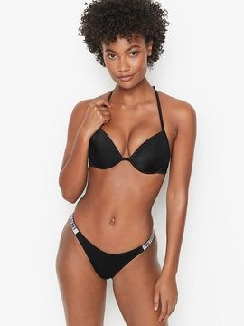 Купальник Victoria's Secret Malibu Brazilian з камінням, 75C+S