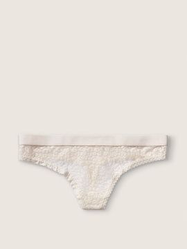 Трусики Victoria's Secret Pink стрінги мереживні, L