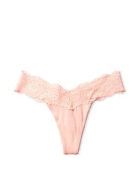 Трусики Victoria's Secret Light стринги бавовняні, L