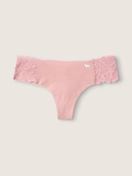 Трусики Victoria's Secret Pink Lace стринги безшовні, XS